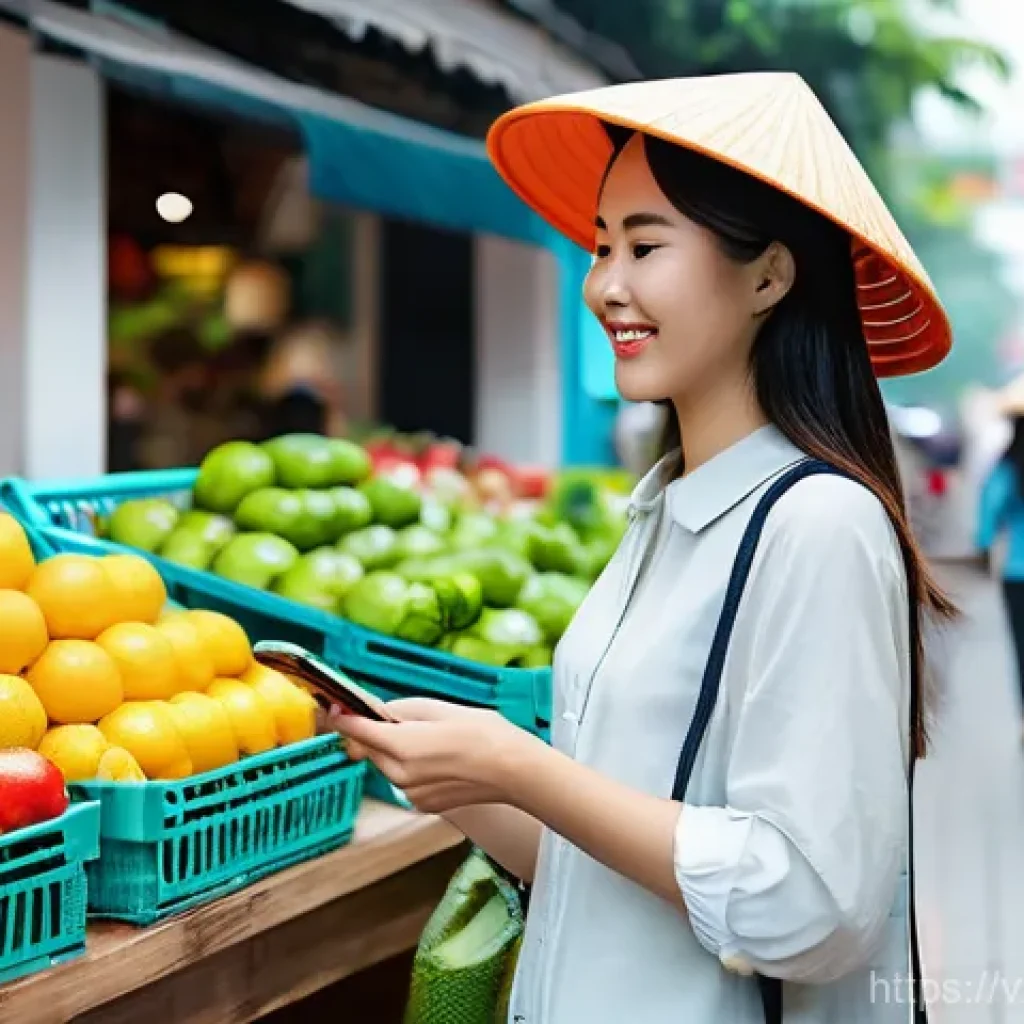 쇼핑매니저 시험 준비 자료 추천 - **Prompt:** A dynamic and vibrant scene capturing the bustling retail and e-commerce landscape in Vi...